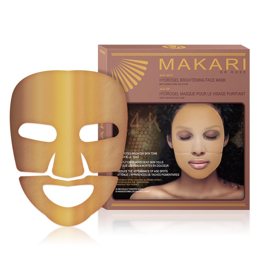 24K Gold Hydro Gel Face Mask – Anti-Aging Gold Infused Mask for Firmer Glowing Skin – Makari De Suisse Uganda