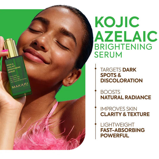 Kojic & Azelaic Brightening Serum – Fade Dark Spots & Even Skin Tone – Makari De Suisse Uganda
