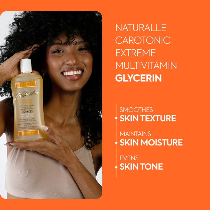 NATURALLE CAROTONIC EXTREME MULTIVITAMIN TONING GLYCERIN 2 PACK