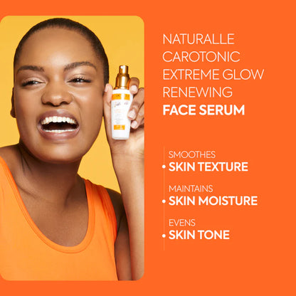 NATURALLE CAROTONIC EXTREME GLOW RENEWING FACE SERUM