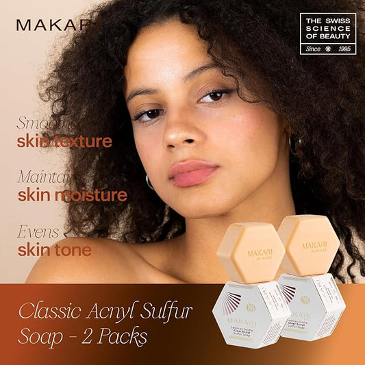 CLEAR ACNYL SULFUR MULTI FUNCTION SOAP 2 PACK