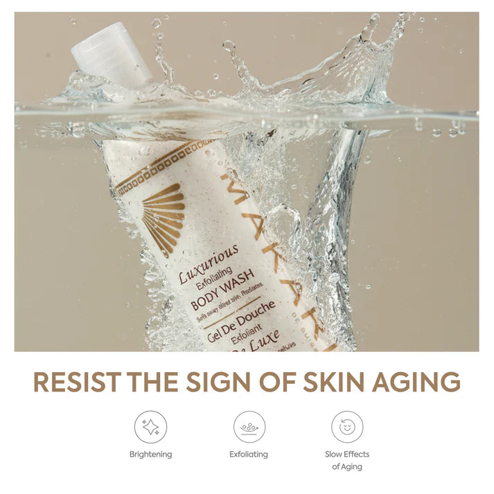 EXFOLIATING BODY WASH WITH VITAMIN C & ALOE VERA