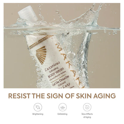EXFOLIATING BODY WASH WITH VITAMIN C & ALOE VERA