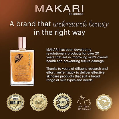 OR ROSE 24K GOLD MULTI FUNCTION DRY OIL