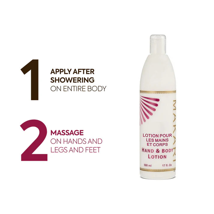 LIGHTWEIGHT HYDRATING HAND & BODY LOTION 17OZ
