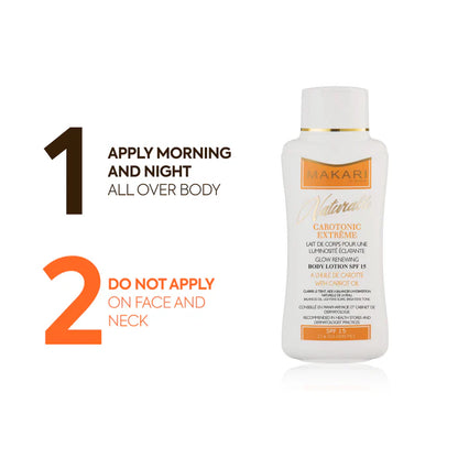 NATURALLE CAROTONIC EXTREME GLOW RENEWING BODY LOTION