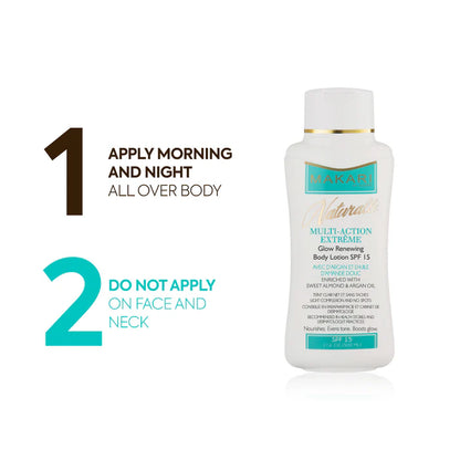NATURALLE MULTI-ACTION EXTREME GLOW RENEWING BODY LOTION