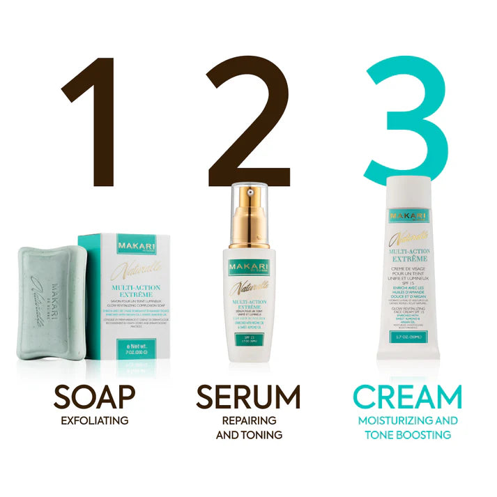 NATURALLE MULTI-ACTION EXTREME GLOW REVITALIZING FACE CREAM SPF 15
