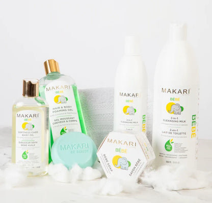 Baby Cleansing Milk – Sweet Almond Oil & Calendula 2-in-1 Baby Body Wash – Makari De Suisse Uganda