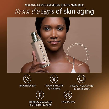 Body Brightening Beauty Milk Premium Plus – Reduce Pigmentation & Discoloration – Makari De Suisse Uganda
