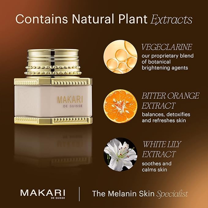 Day Radiance Face Cream – Brightening SPF Moisturiser for Dark Spot Protection – Makari De Suisse Uganda