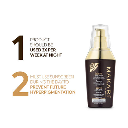 Exclusive Dark Spot Corrector Serum – Maximum Strength Organiclarine for Even Skin – Makari De Suisse Uganda