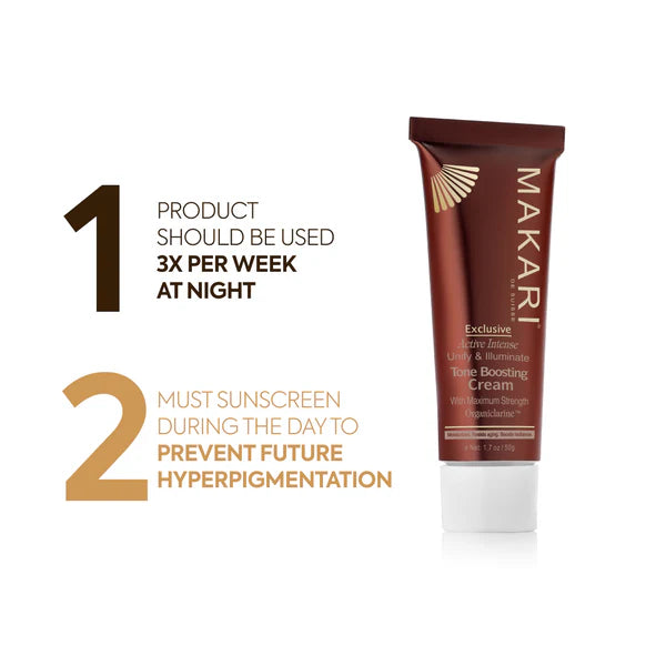 Exclusive Tone Boosting Face Cream – Organiclarine Moisture-Rich Brightening Cream – Makari De Suisse Uganda
