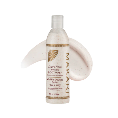 Exfoliating Body Wash – Vitamin C & Aloe Vera for Glowing Radiant Skin – Makari De Suisse Uganda