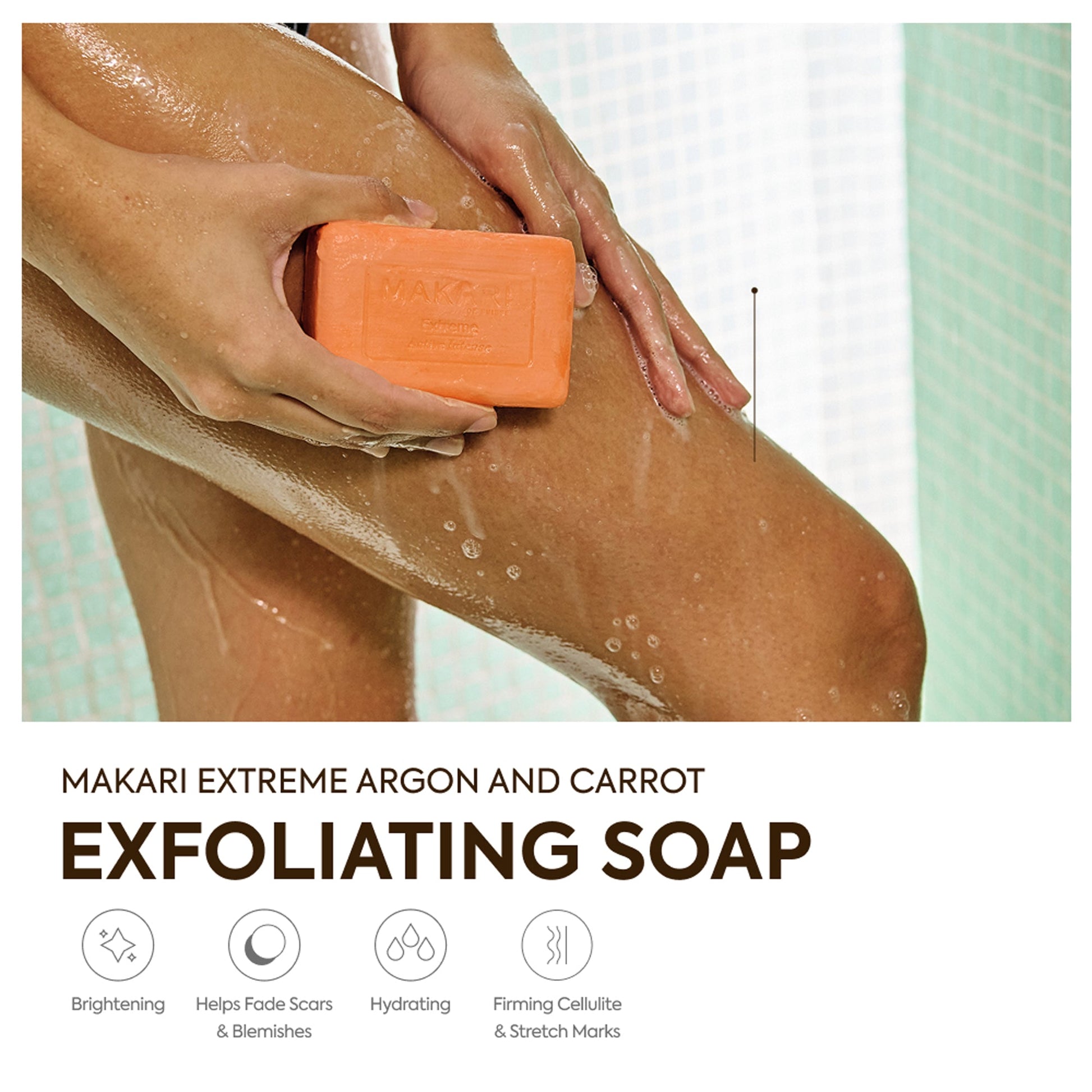 Extreme Argan & Carrot Oil Soap Bath | Makari de Suisse Uganda