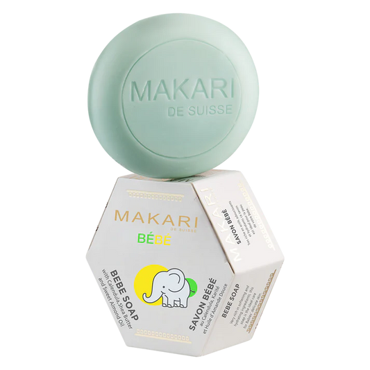 Gentle Hydrating Baby Soap – Shea Butter & Sweet Almond Oil for Newborn Skin – Makari De Suisse Uganda