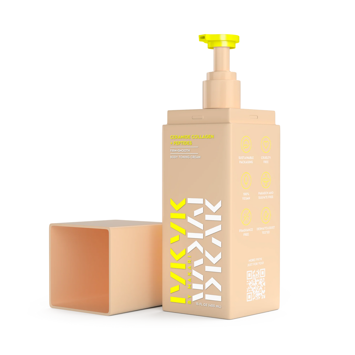IYKYK Ceramide Collagen + Peptides Body Toning Cream – Firm, Plump & Tone Skin – Makari De Suisse Uganda