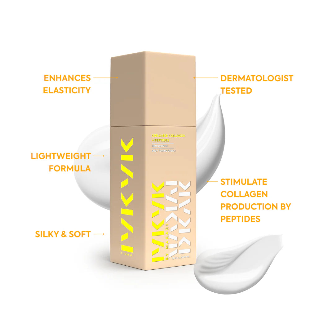 IYKYK Ceramide Collagen + Peptides Body Toning Cream – Firm, Plump & Tone Skin – Makari De Suisse Uganda