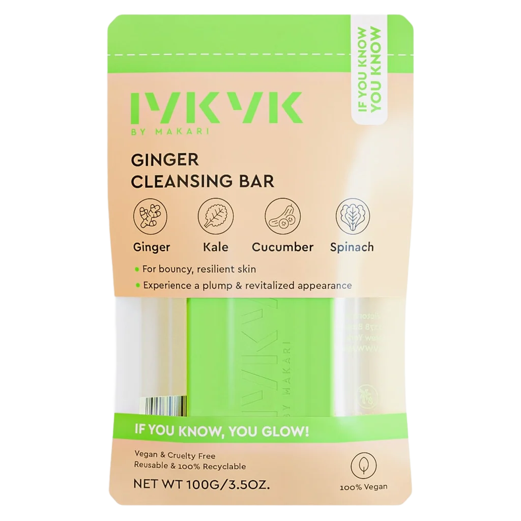 IYKYK Ginger Cleansing Bar Soap – Detoxifying Ginger Extract Soap for Clear Radiant Skin – Makari De Suisse Uganda
