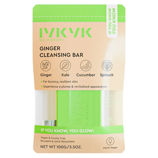IYKYK Ginger Cleansing Bar Soap – Detoxifying Ginger Extract Soap for Clear Radiant Skin – Makari De Suisse Uganda