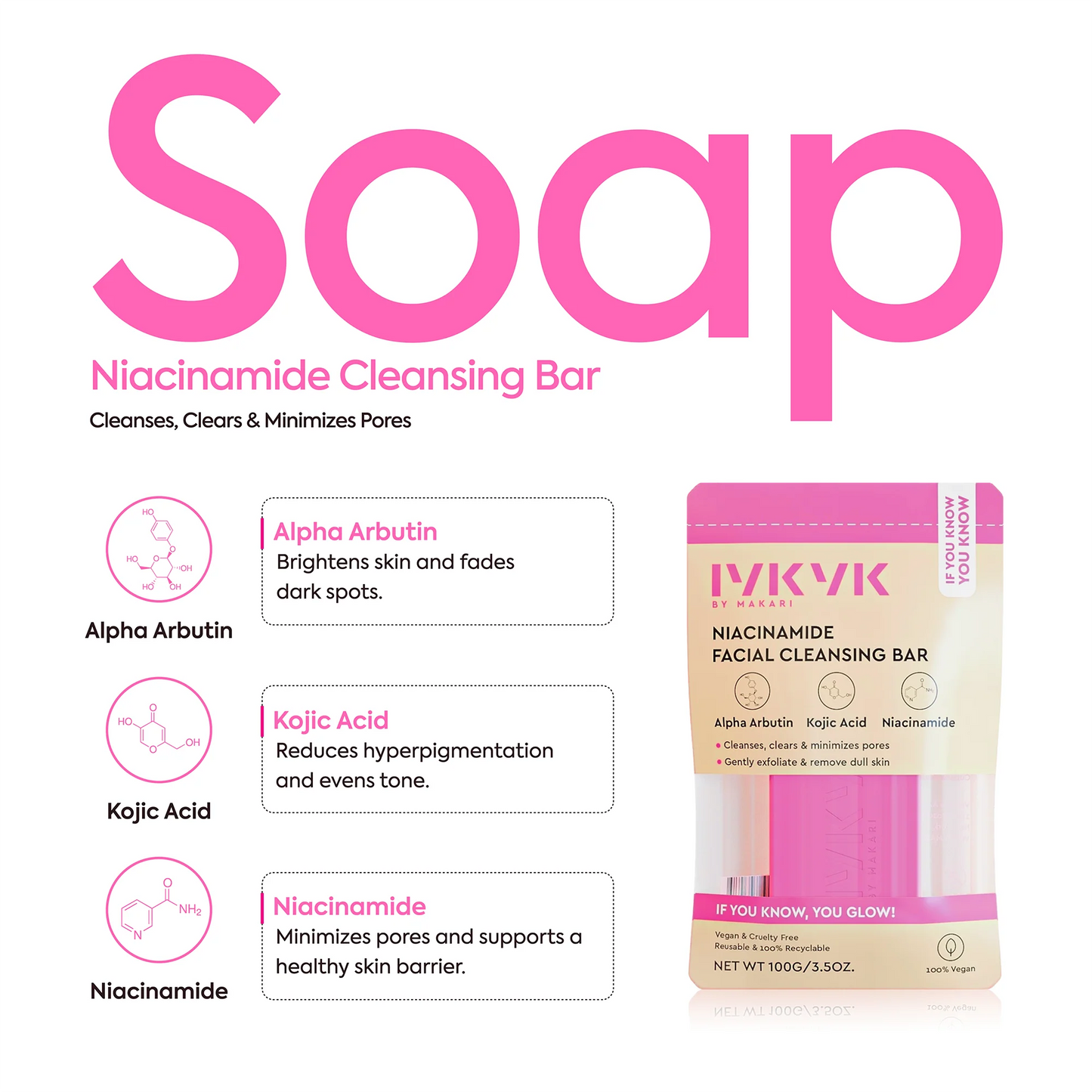 NIACINAMIDE FACIAL BAR SOAP - IYKYK