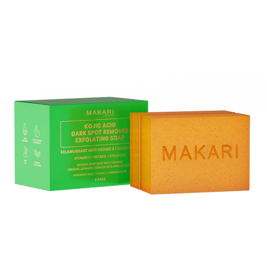 Kojic Acid Dark Spot Remover Soap Bars – 2-Pack Brightening Soap for Hyperpigmentation – Makari De Suisse Uganda