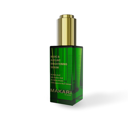 Kojic & Azelaic Brightening Serum – Fade Dark Spots & Even Skin Tone – Makari De Suisse Uganda
