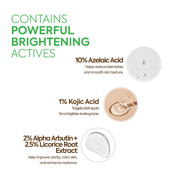 Kojic & Azelaic Brightening Serum – Fade Dark Spots & Even Skin Tone – Makari De Suisse Uganda
