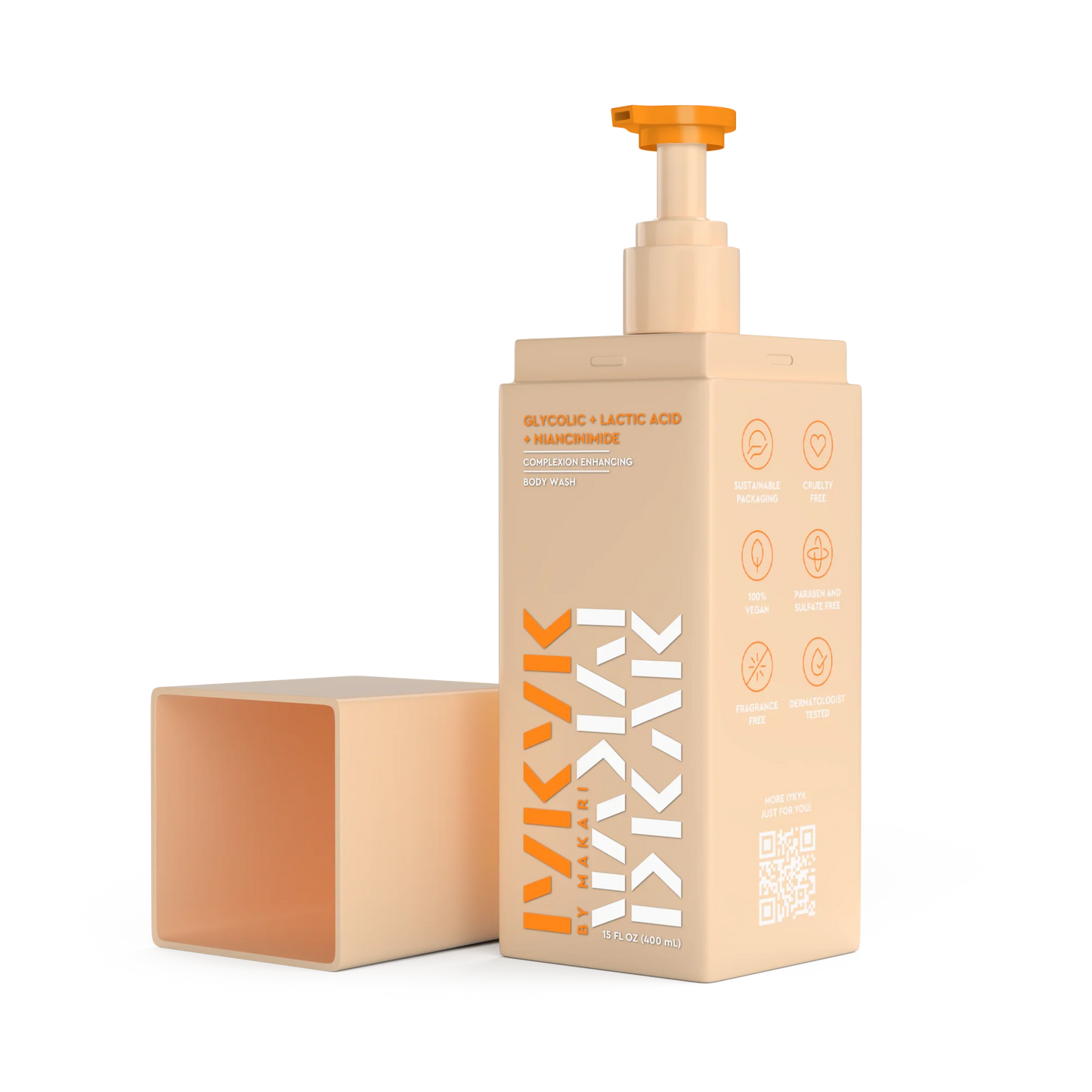 GLYCOLIC + LACTIC ACID + NIACINAMIDE BODY WASH - IYKYK