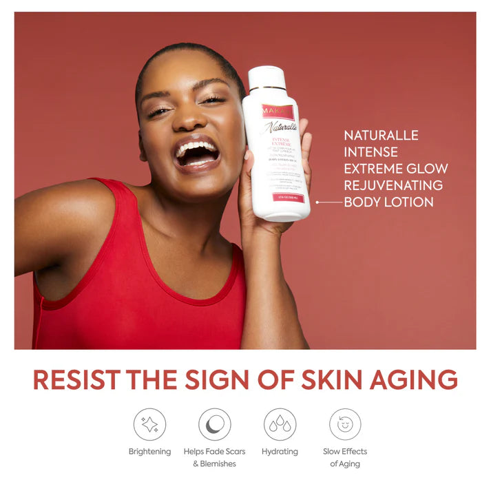 Naturalle Intense Extreme Glow Body Lotion – Shea Butter for Stretch Marks & Radiance – Makari De Suisse Uganda