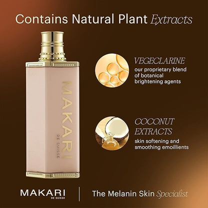 Radiant Body Beautifying Milk – Reduce Hyperpigmentation & Stretch Marks – Makari De Suisse Uganda